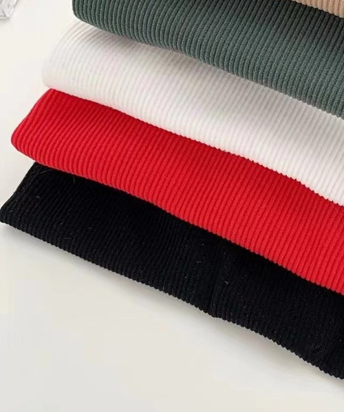 boemy(ボエミー)の「【カップ付き】バックオープン シンプルブラトップ(タンクトップ・レディース・レッド/ホワイト/ブラック/ベージュ・FREE)」の12枚目の写真