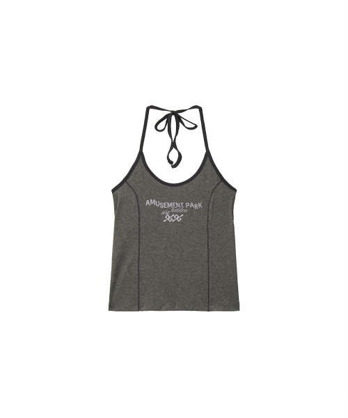 UUUUP(ユープ)の「ジェナホルタースリーブレス - メランジグレー(Tシャツ/カットソー・レディース・その他・SMALL/MEDIUM)」の3枚目の写真