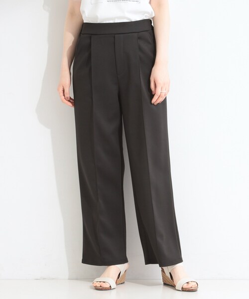 SHOO・LA・RUE（シューラルー）の「【S-LL】ピンタック ダンボールイージーワイドパンツ（その他パンツ・レディース・グレー/ブラック・01/02/03/04）」の5枚目の写真