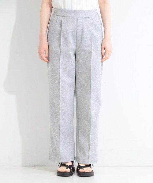 SHOO・LA・RUE（シューラルー）の「【S-LL】ピンタック ダンボールイージーワイドパンツ（その他パンツ・レディース・グレー/ブラック・01/02/03/04）」の9枚目の写真