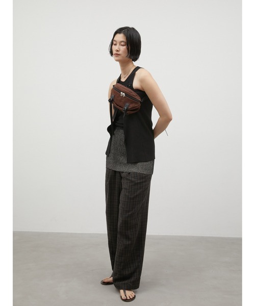 LA PEAU DE GEM（ラポドゥジェム）の「【LA PEAU DE GEM】double bustier/ダブルビスチェ（その他トップス・レディース・ブラック/ベージュ・FREE）」の5枚目の写真