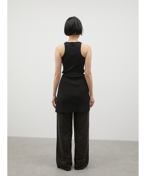 LA PEAU DE GEM（ラポドゥジェム）の「【LA PEAU DE GEM】double bustier/ダブルビスチェ（その他トップス・レディース・ブラック/ベージュ・FREE）」の3枚目の写真