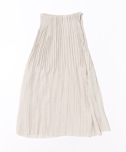 LAULEN(ローレン)の「pleats flare sleeveless knit /プリーツフレアノースリーブニット(ニット/セーター・レディース・ブラック/ベージュ/アッシュグレー・FREE)」の21枚目の写真
