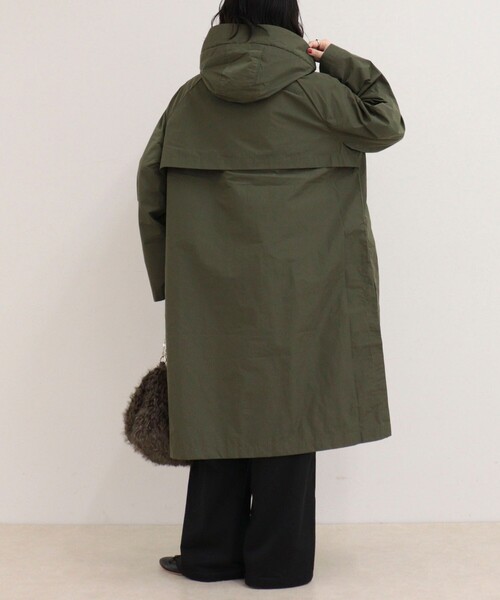 Barbour(バブアー)の「【BARBOUR/バブアー】ROWTON SHOWERPROOF JACKET(その他アウター・レディース・カーキ/ブラック・38)」の7枚目の写真