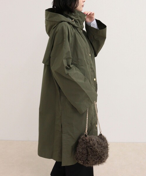 Barbour(バブアー)の「【BARBOUR/バブアー】ROWTON SHOWERPROOF JACKET(その他アウター・レディース・カーキ/ブラック・38)」の11枚目の写真