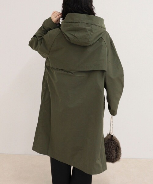 Barbour(バブアー)の「【BARBOUR/バブアー】ROWTON SHOWERPROOF JACKET(その他アウター・レディース・カーキ/ブラック・38)」の12枚目の写真