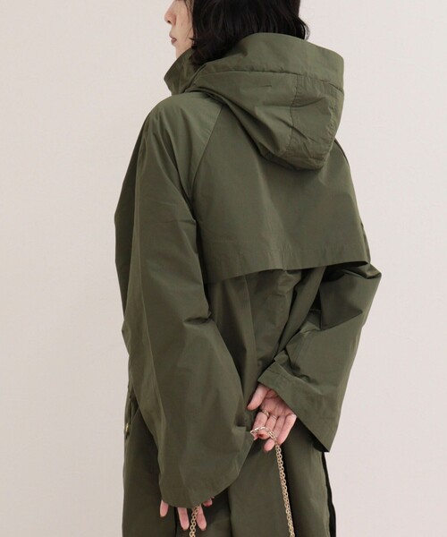 Barbour(バブアー)の「【BARBOUR/バブアー】ROWTON SHOWERPROOF JACKET(その他アウター・レディース・カーキ/ブラック・38)」の14枚目の写真