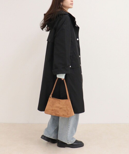 Barbour(バブアー)の「【BARBOUR/バブアー】ROWTON SHOWERPROOF JACKET(その他アウター・レディース・カーキ/ブラック・38)」の18枚目の写真