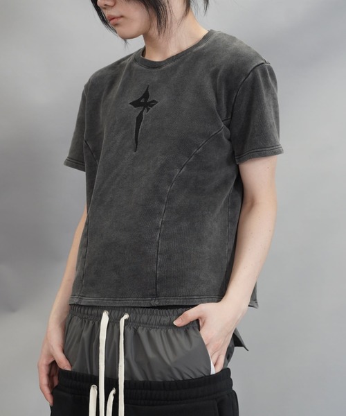 A'GEM/9 × .kom『LOVE KILLER/ラブ キラー』embroidery logo washed
