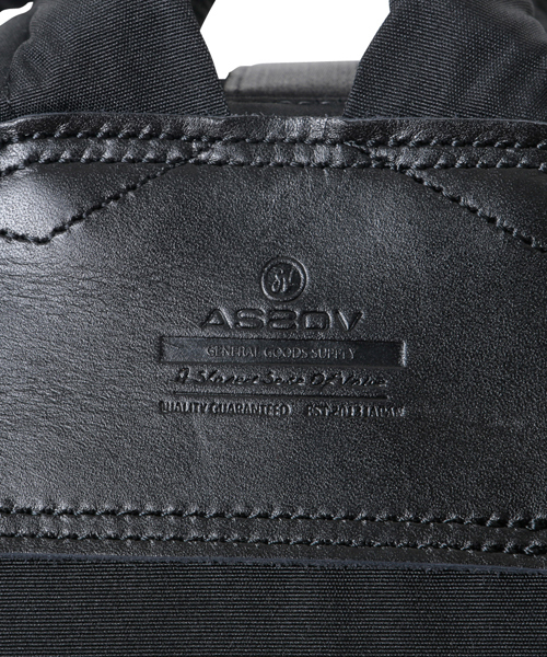 STUTTERHEIM（ストゥッテルハイム）の「【STUTTERHEIM×AS2OV】コラボROLL TOP BACK PACK（バックパック/リュック・メンズ・ブラック/グレー/ネイビー・FREE）」の11枚目の写真