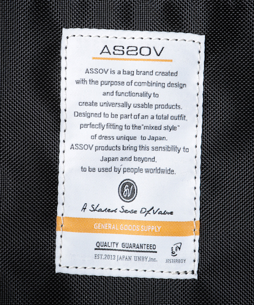 STUTTERHEIM（ストゥッテルハイム）の「【STUTTERHEIM×AS2OV】コラボROLL TOP BACK PACK（バックパック/リュック・メンズ・ブラック/グレー/ネイビー・FREE）」の6枚目の写真