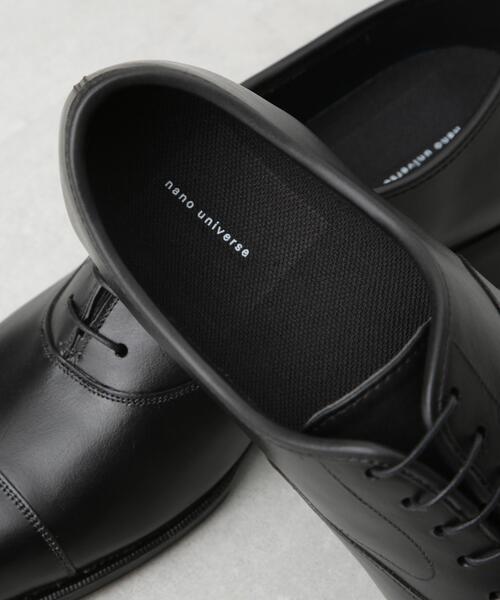 NANO universe（ナノユニバース）の「「Rain Comfort Shoes」ストレートチップ（ドレスシューズ・メンズ・ブラック・27/26/25）」の3枚目の写真