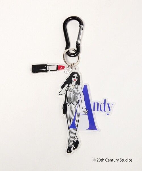 BEAUTY&YOUTH UNITED ARROWS(ビューティーアンドユースユナイテッドアローズ)の「【別注】<プラダを着た悪魔2>モチーフ キーチャーム(キーケース/キーアクセサリー・レディース・コバルトブルー/ブラック/レッド・FREE)」の7枚目の写真