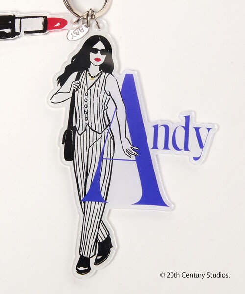 BEAUTY&YOUTH UNITED ARROWS(ビューティーアンドユースユナイテッドアローズ)の「【別注】<プラダを着た悪魔2>モチーフ キーチャーム(キーケース/キーアクセサリー・レディース・コバルトブルー/ブラック/レッド・FREE)」の9枚目の写真
