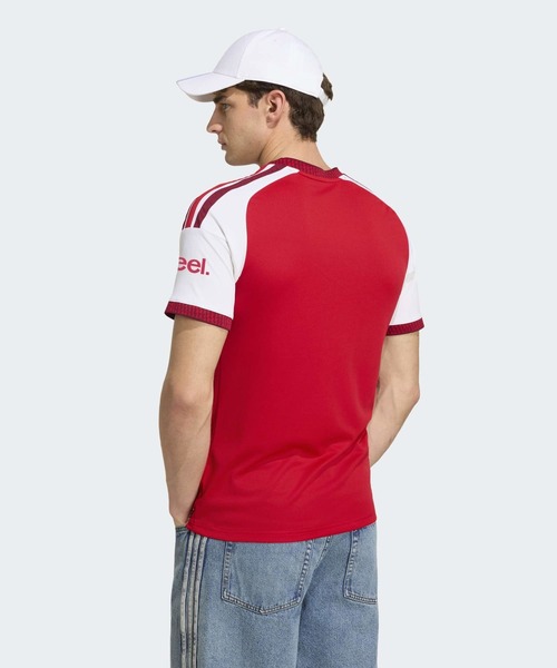 adidas(アディダス)の「アーセナルFC 26/27 ホーム レプリカ ユニフォーム / アディダス adidas(Tシャツ/カットソー・メンズ・レッド・X-LARGE/SMALL/MEDIUM/LARGE/XXX-LARGE/XX-LARGE)」の2枚目の写真