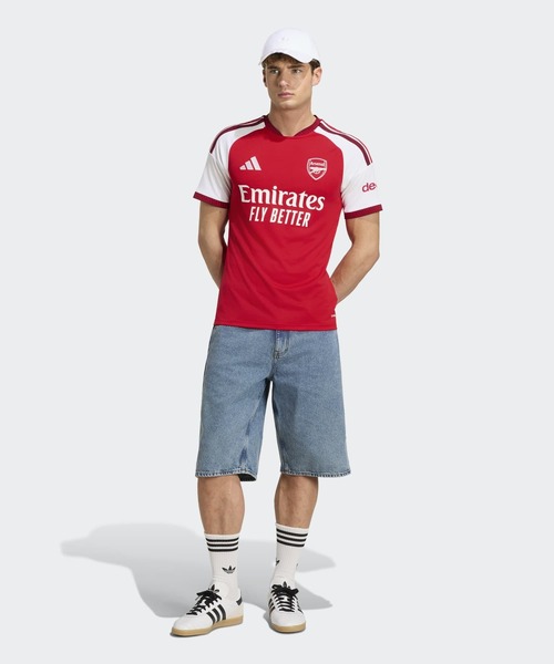 adidas(アディダス)の「アーセナルFC 26/27 ホーム レプリカ ユニフォーム / アディダス adidas(Tシャツ/カットソー・メンズ・レッド・X-LARGE/SMALL/MEDIUM/LARGE/XXX-LARGE/XX-LARGE)」の5枚目の写真