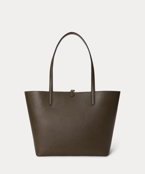 LAUREN RALPH LAUREN(ローレン ラルフ ローレン)の「フェイクレザー ラージ リバーシブル トート バッグ(トートバッグ・レディース・グリーン・ONE)」の13枚目の写真