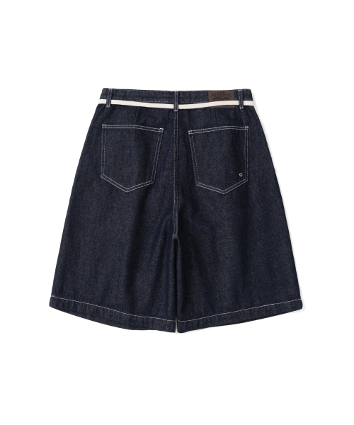 KNITTED（ニッティド）の「(ユニセックス) アウトストリングバミューダデニムハーフパンツ DENIM（その他パンツ・メンズ・その他・MEDIUM/LARGE/X-LARGE/WS）」の8枚目の写真