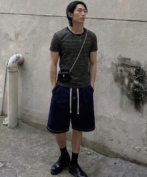 KNITTED（ニッティド）の「(ユニセックス) アウトストリングバミューダデニムハーフパンツ DENIM（その他パンツ・メンズ・その他・MEDIUM/LARGE/X-LARGE/WS）」の10枚目の写真
