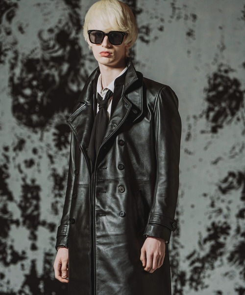 NO ID.（ノーアイディ）の「【NO ID.】Wide Square Sunglasses / ワイド スクエア サングラス（サングラス・メンズ・ブラック・ONE SIZE）」の10枚目の写真