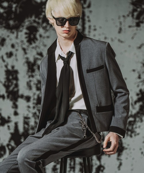 NO ID.（ノーアイディ）の「【NO ID.】Wide Square Sunglasses / ワイド スクエア サングラス（サングラス・メンズ・ブラック・ONE SIZE）」の12枚目の写真