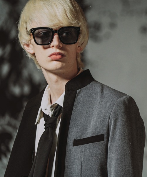 NO ID.（ノーアイディ）の「【NO ID.】Wide Square Sunglasses / ワイド スクエア サングラス（サングラス・メンズ・ブラック・ONE SIZE）」の14枚目の写真