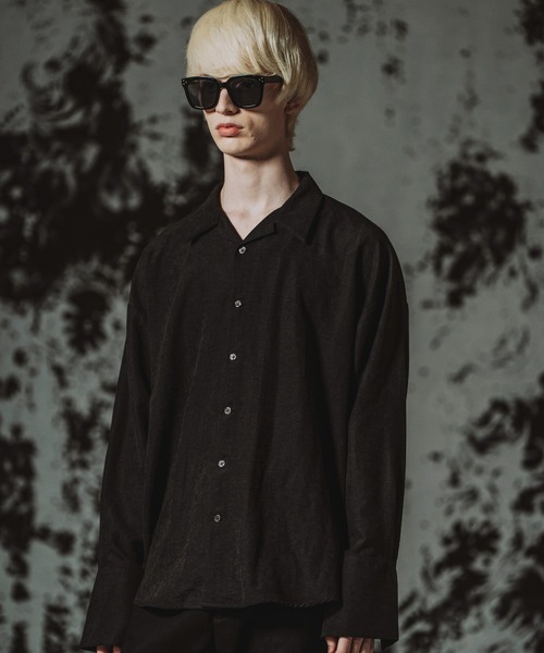 NO ID.（ノーアイディ）の「【NO ID.】Wide Square Sunglasses / ワイド スクエア サングラス（サングラス・メンズ・ブラック・ONE SIZE）」の18枚目の写真