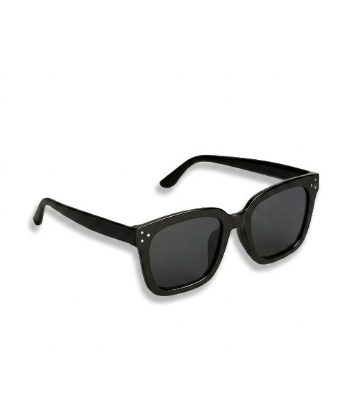 NO ID.（ノーアイディ）の「【NO ID.】Wide Square Sunglasses / ワイド スクエア サングラス（サングラス・メンズ・ブラック・ONE SIZE）」の4枚目の写真