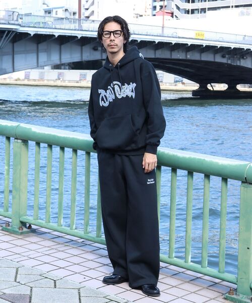 BEN DAVIS(ベンデイビス)の「【BEN DAVIS(ベンデイビス)】Design Pullover P/K / プルパーカー フード デザイン 裏起毛 ユニセックス(パーカー・メンズ・ピンク/ブラック/グレー/スカイブルー・MEDIUM/X-LARGE/LARGE)」の9枚目の写真