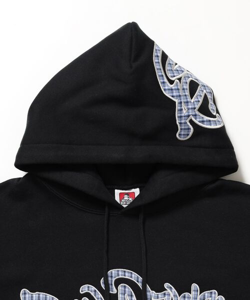BEN DAVIS(ベンデイビス)の「【BEN DAVIS(ベンデイビス)】Design Pullover P/K / プルパーカー フード デザイン 裏起毛 ユニセックス(パーカー・メンズ・ピンク/ブラック/グレー/スカイブルー・MEDIUM/X-LARGE/LARGE)」の14枚目の写真