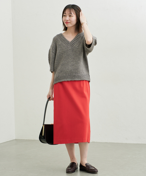 SLOBE IENA（スローブイエナ）の「《WEB限定サイズあり/》SLOBE レザーギャザーローファー（ローファー・レディース・ブラウン/ブラック・22.5cm/23cm/23.5cm/24cm/24.5cm/25cm）」の16枚目の写真