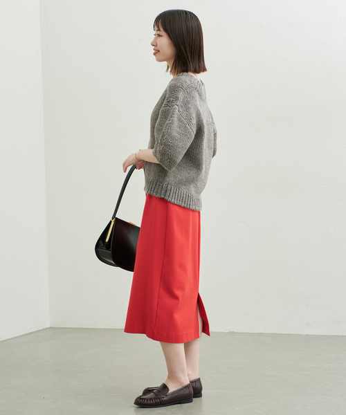 SLOBE IENA（スローブイエナ）の「《WEB限定サイズあり/》SLOBE レザーギャザーローファー（ローファー・レディース・ブラウン/ブラック・22.5cm/23cm/23.5cm/24cm/24.5cm/25cm）」の15枚目の写真
