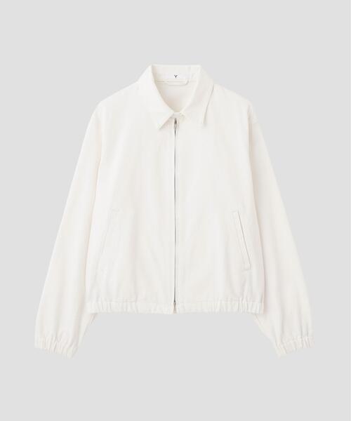 Y(ワイ)の「Y / 13oz ORGANIC COTTON DENIM BLOUSON(デニムジャケット・メンズ・ホワイト/ネイビー・MEDIUM/SMALL/LARGE)」の5枚目の写真