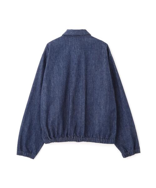 Y(ワイ)の「Y / 13oz ORGANIC COTTON DENIM BLOUSON(デニムジャケット・メンズ・ホワイト/ネイビー・MEDIUM/SMALL/LARGE)」の16枚目の写真
