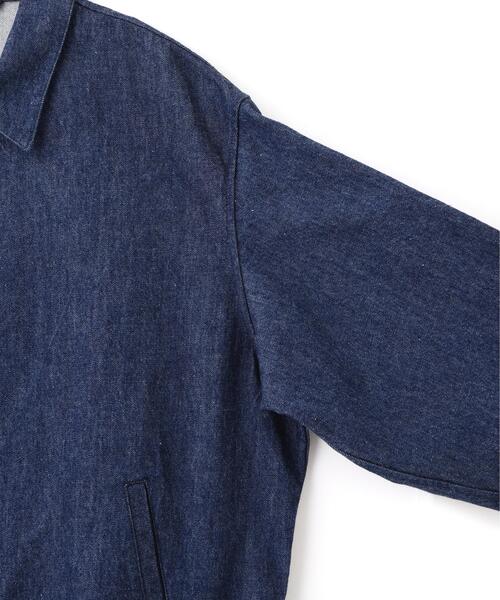 Y(ワイ)の「Y / 13oz ORGANIC COTTON DENIM BLOUSON(デニムジャケット・メンズ・ホワイト/ネイビー・MEDIUM/SMALL/LARGE)」の19枚目の写真