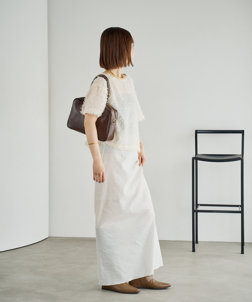 LE TALON(ルタロン)の「2cmワイドシャフトロングブーツ(ブーツ・レディース・ウッド/ブラック系その他・X-SMALL/SMALL/MEDIUM/LARGE/X-LARGE)」の11枚目の写真