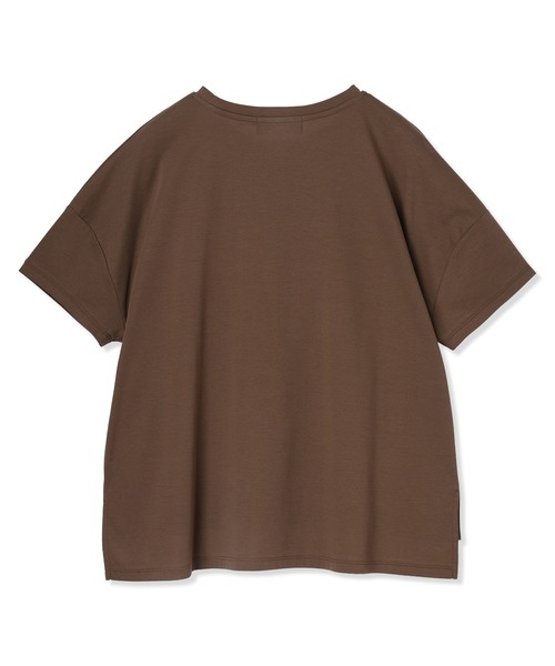 LE SOUK HOLIDAY(ルスークホリデー)の「フォトプリントドルマンTシャツ【接触冷感・吸水速乾】(Tシャツ/カットソー・レディース・ブラウン/ネイビー/オフホワイト・L/M)」の12枚目の写真