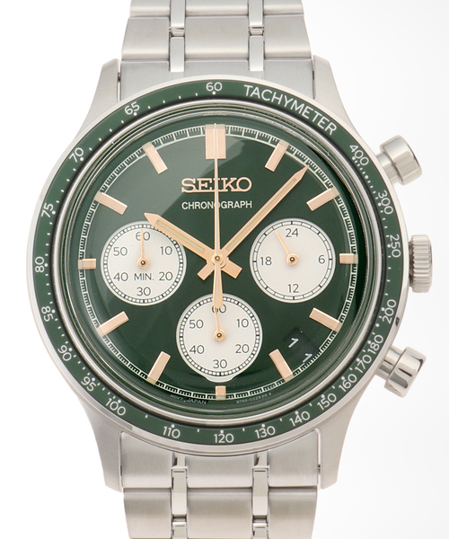 SEIKO(セイコー)の「SEIKO SELECTION SBTR057 Green(アナログ腕時計・レディース・シルバー・FREE)」の2枚目の写真
