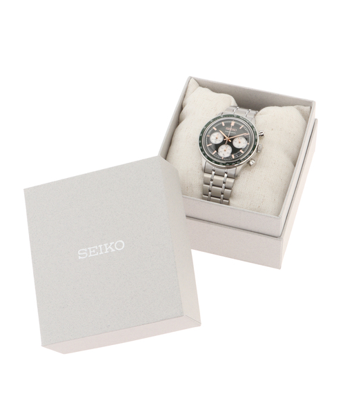 SEIKO(セイコー)の「SEIKO SELECTION SBTR057 Green(アナログ腕時計・レディース・シルバー・FREE)」の6枚目の写真