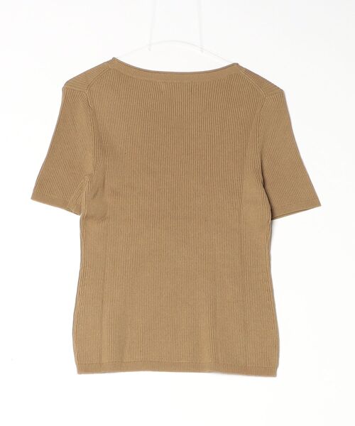 BANANA REPUBLIC FACTORY STORE（バナナリパブリック ファクトリーストア）の「BANANA REPUBLIC FACTORY STORE　　コットンリブスクープネックセーター（ニット/セーター・レディース・ホワイト/ブラック/その他/オリーブ・XS/S/M/L）」の5枚目の写真