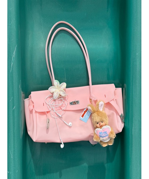 Didot.showroom（ディドット ショールーム）の「Jelly Bag | ジェリーバッグ（ショルダーバッグ・レディース・ベビーピンク/ホワイト/グリーン/ミント/ブラウン/グレー/ペールイエロー/ライラック・FREE）」の8枚目の写真