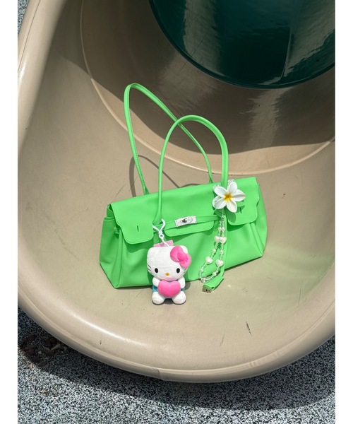 Didot.showroom（ディドット ショールーム）の「Jelly Bag | ジェリーバッグ（ショルダーバッグ・レディース・ベビーピンク/ホワイト/グリーン/ミント/ブラウン/グレー/ペールイエロー/ライラック・FREE）」の5枚目の写真