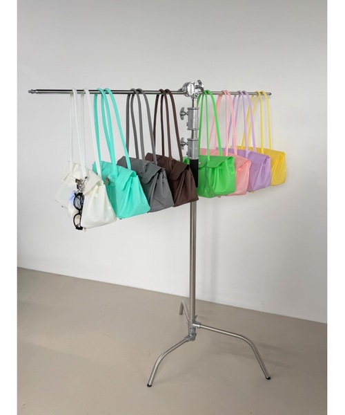 Didot.showroom（ディドット ショールーム）の「Jelly Bag | ジェリーバッグ（ショルダーバッグ・レディース・ベビーピンク/ホワイト/グリーン/ミント/ブラウン/グレー/ペールイエロー/ライラック・FREE）」の14枚目の写真