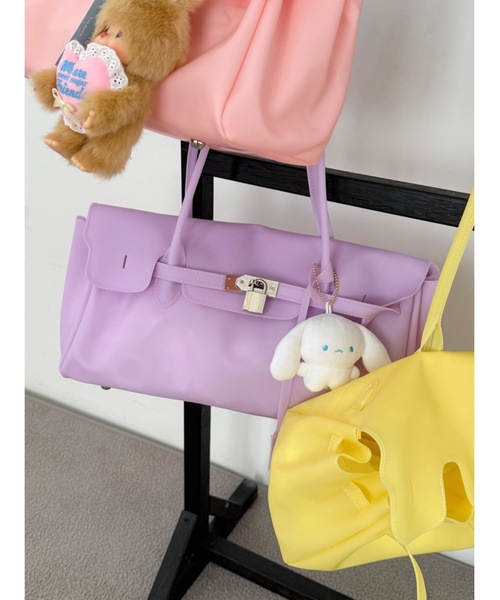 Didot.showroom（ディドット ショールーム）の「Jelly Bag | ジェリーバッグ（ショルダーバッグ・レディース・ベビーピンク/ホワイト/グリーン/ミント/ブラウン/グレー/ペールイエロー/ライラック・FREE）」の18枚目の写真
