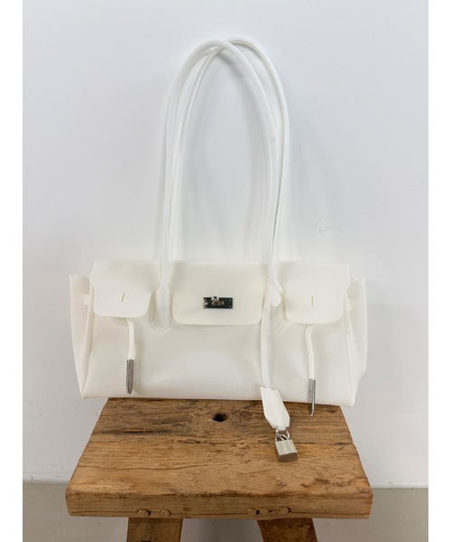 Didot.showroom（ディドット ショールーム）の「Jelly Bag | ジェリーバッグ（ショルダーバッグ・レディース・ベビーピンク/ホワイト/グリーン/ミント/ブラウン/グレー/ペールイエロー/ライラック・FREE）」の19枚目の写真