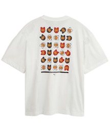 PUMA プーマ メンズ スーベニア ダルマ ネコ 半袖 Tシャツ