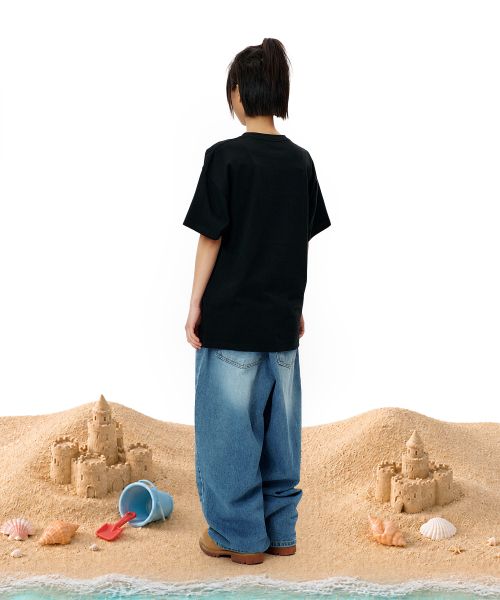 LAUGHER(ラファー)の「サーファーガイTシャツ - ブラック(Tシャツ/カットソー・レディース・ブラック・MEDIUM/LARGE/X-LARGE)」の11枚目の写真
