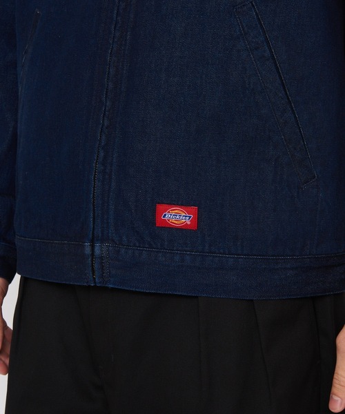 Dickies（ディッキーズ）の「デニム アイゼンハワージャケット（デニムジャケット・メンズ・ダークインディゴブルー/ブラック・MEDIUM/LARGE/X-LARGE）」の11枚目の写真