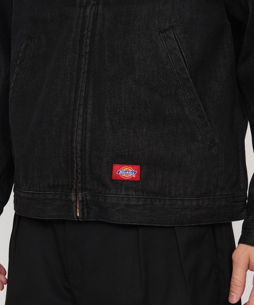 Dickies（ディッキーズ）の「デニム アイゼンハワージャケット（デニムジャケット・メンズ・ダークインディゴブルー/ブラック・MEDIUM/LARGE/X-LARGE）」の22枚目の写真