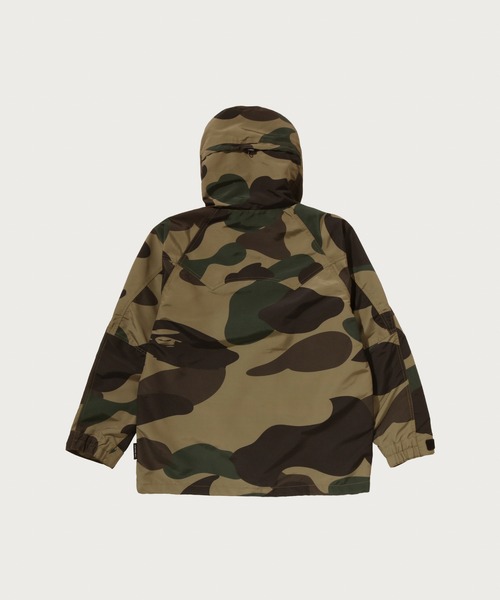 A BATHING APE(アベイシングエイプ)の「GIANT 1ST CAMO SNOWBOARD JACKET(ミリタリージャケット・メンズ・イエロー/グリーン・X-LARGE/MEDIUM/SMALL/XX-LARGE/LARGE)」の3枚目の写真